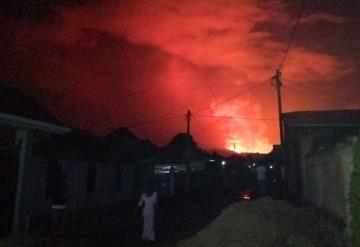 Desaparecen 170 niños en África tras erupción de volcán Nyiragongo