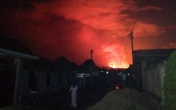 Desaparecen 170 niños en África tras erupción de volcán Nyiragongo