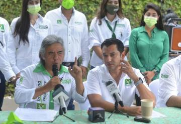 PVEM desmiente renuncia; Feliciano Wong sigue