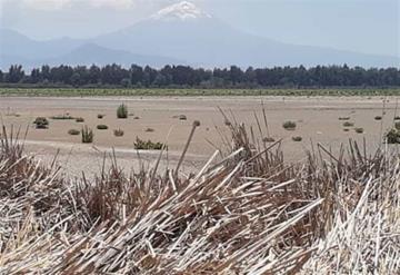 Laguna de Xico se seco lentamente