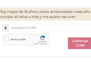 Toca registrarse a los de 40 a 49 años en página mi vacuna