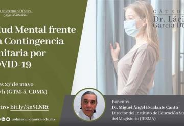 Imparte UO Webinar «Salud Mental Frente a la Contingencia Sanitaria por Covid-19»