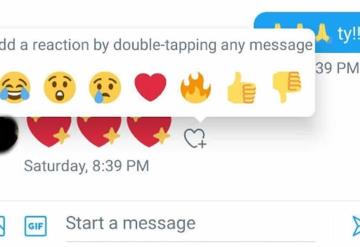 Twitter prueba su nueva función reaccionar como en Facebook