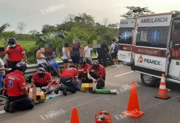 Accidente en la Chetumal-Villahermosa deja al menos 9 lesionados