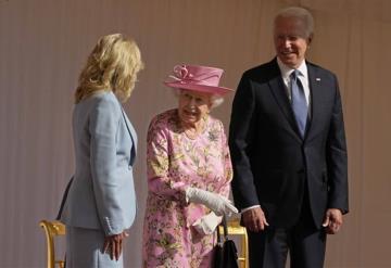 La reina Isabel II recibe a los Biden en el castillo de Windsor