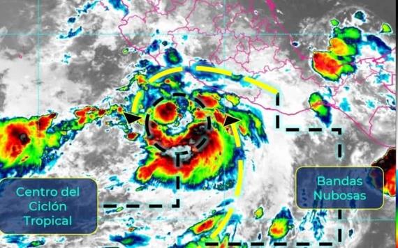 Se forma la tormenta tropical Enrique en el Océano Pacífico