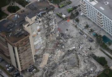 Sube a 16 la cifra de muertos por derrumbe de edificio en Miami