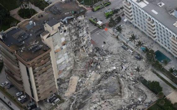 Sube a 16 la cifra de muertos por derrumbe de edificio en Miami