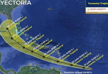 Se forma tormenta tropical ´Elsa´ en el Atlántico