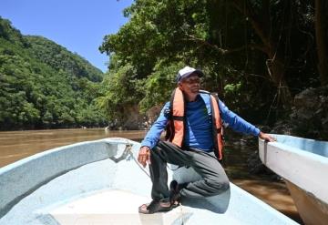 El legado de don “Pirri”, lanchero del Usumacinta