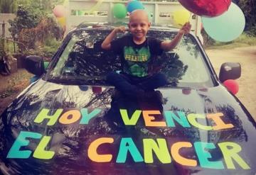 “Hoy fue mi última quimio”; Así celebró niño de 6 años que venció al cáncer