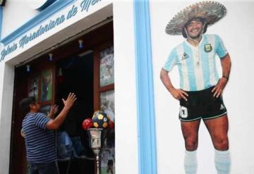 La primera Iglesia maradoniana de México abre sus puertas en Puebla