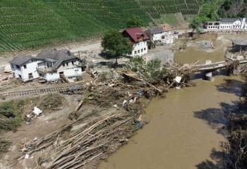 Sube a 165 el número de muertos por inundaciones en Alemania