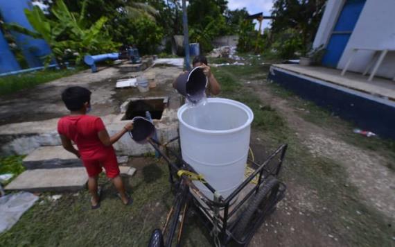 20 mil afectados por desabasto de agua en Villahermosa