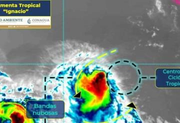 Tormenta Ignacio se forma en México por costas del Pacífico