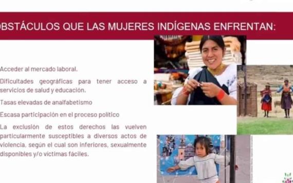 Realiza IEM conversatorio Mujeres indígenas y sus tradiciones ancestrales