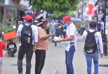 Cruz Roja pone en marcha programa para fomentar uso de cubrebocas y gel antibacterial 