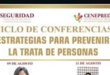 CENEPRED organiza el ciclo de conferencias “Estrategias para prevenir la trata de personas”