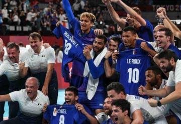 La selección de Francia gano la medalla de oro en la competición de voleibol varonil de los Juegos Olímpicos de Tokio