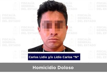 Detienen a presunto responsable de homicidio doloso en Tabasco 