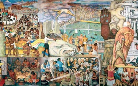 El último mural pintado por Diego Rivera en Estados Unidos, fue trasladado al Museo de Arte Moderno de San Francisco