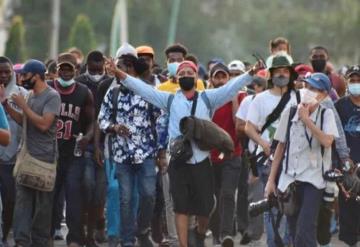 Cuarta caravana migrante sale de Chiapas