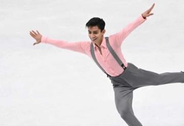 El patinador Donovan Carrillo se prepara para los Juegos Olímpicos de Invierno en Pekín 2022