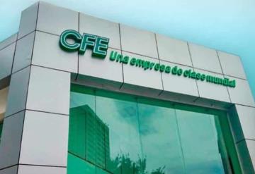 CFE restablece servicio eléctrico a usuarios en cinco estados