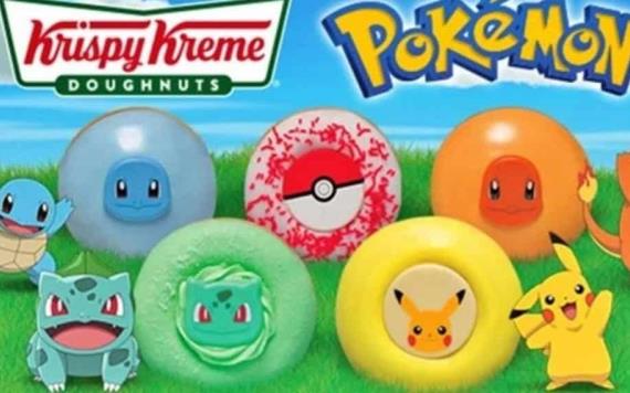 Krispy Kreme Australia lanzó una línea de repostería alusiva Pokémon