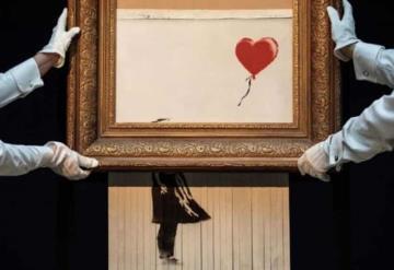 Subastan cuadro de Banksy en un aproximado 4 millones de libras esterlinas