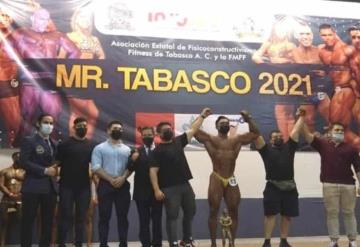 Gabriel Domingo Hernández es el campeón de Mr. Tabasco 2021 de fisicoconstructivismo