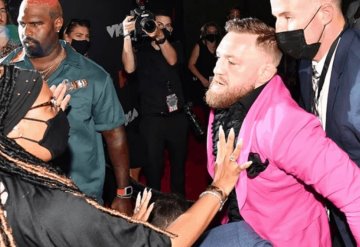 Registran pelea entre Conor McGregor y Machine Gun Kelly