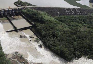 Desfogue oportuno de las presas del Alto Grijalva disminuye el riesgo de inundaciones