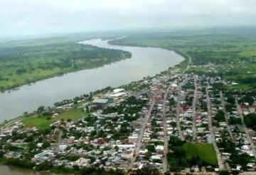 Ríos de Tabasco se mantienen en escalas normales, salvo el San Pedro