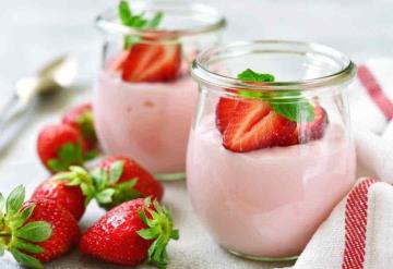 Mousse de fresa