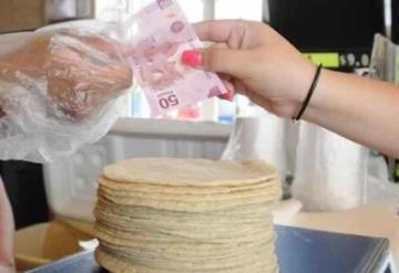 Tortilla suma 14 quincenas de inflación acelerada