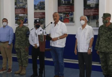 Inauguran caseta de vigilancia Base VIII para fortalecer la seguridad