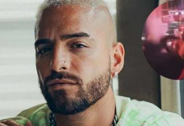 Maluma fue captadado dándole manotazo a un fan