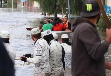 San Juan del Río, Querétaro evacúan a mil 547 por inundaciones