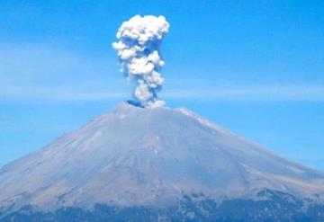 Popocatépetl registra nueva explosión