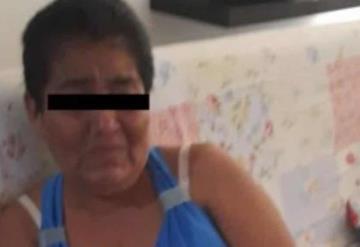 En Cunduacán una mujer con enfermedades crónico-degenerativas es sacada de su hogar por sus propios familiares