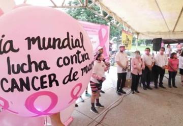 En la entidad fueron llevados a cabo eventos simultáneos sobre el cáncer de mama con el lema “Tócate para que no te toque”