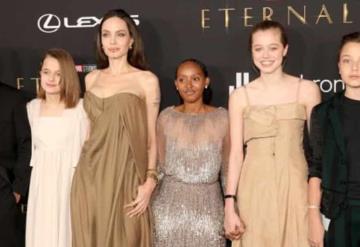 Hija de Angelina Jolie sorprende al aparecer con nuevo estilo