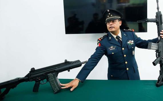 Fusil Xiuhcóatl, arma fabricada por y para soldados mexicanos
