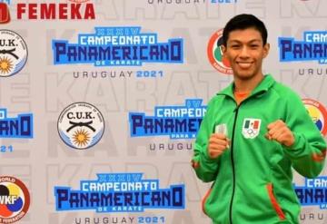 El karateka tabasqueño Isaac López buscará obtener una medalla en el XXXIV Campeonato Panamericano Senior 2021