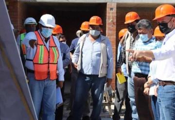 Alcalde supervisa obras federales construidas en el municipio