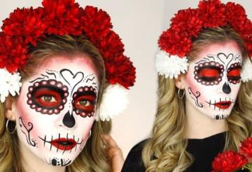 Sugerencias de maquillaje de catrina fácil y bonito