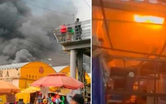 Diez locales fueron consumidos tras incendio del ‘Mercado de Sonora’ en CDMX