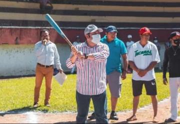 Arranca Torneo de Béisbol en Tacotalpa