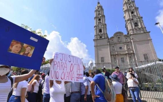 Tabasqueños honran la memoria de Octavio Ocaña con una caminata pidiendo Justicia